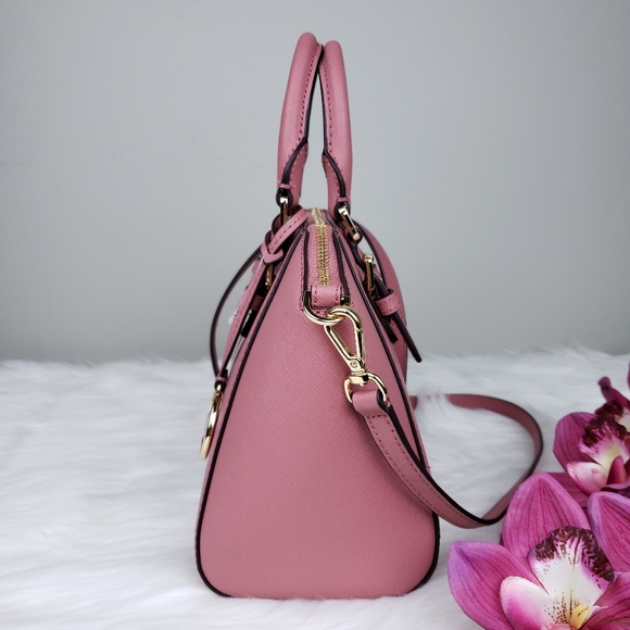 🌺NWT Michael Kors MD Ciara Satchel bag rose pink - Picture 2 of 7